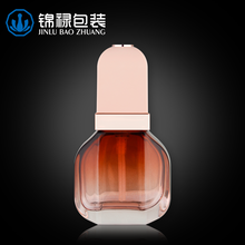 广州锦禄化妆品玻璃瓶包材30ml粉底瓶旅行便携装