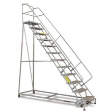 铝合金平台梯，载重150kg，平台高度0.4米