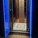 颠覆认知的一款别墅家用电梯长这样全玻璃透明观光电梯太美了
