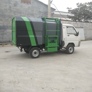 新能源电动四轮垃圾车电动挂桶垃圾车小型电动垃圾车图片3