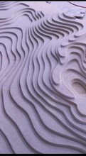 博垚uhpc水泥装饰材料景观项目山丘材质肌理平滑多曲度