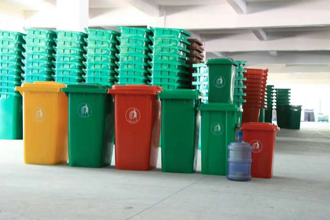 厂家生产塑料垃圾桶定制钢木垃圾桶镀锌板垃圾桶
