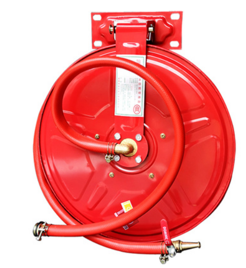 长沙消防水管软管卷盘轻便水龙带转盘20米消火栓箱消防器材