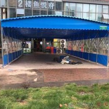 咸陽雨棚廠定制咸陽推拉雨棚伸縮雨棚活動雨棚推拉篷大排檔雨棚