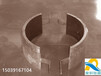 螺栓式碼頭鋁陽極耐熱鋁鋅銦系合金犧牲陽極陰極保護鐲式鋁陽極