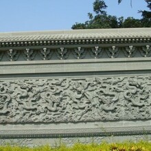 石雕浮雕壁画石雕屏风照壁广场寺庙青石石雕壁画