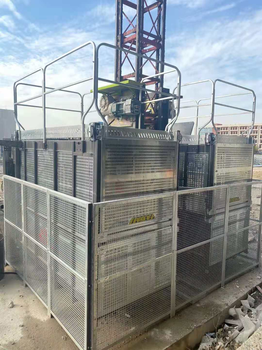 大型齒條式施工電梯物料提升機價格