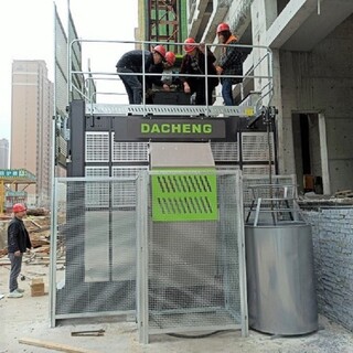 房建施工人货两用电梯，大诚机械施工升降机图片3