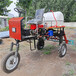 新乡小麦玉米地宽幅折叠杆喷药机汽油柴油喷雾器三轮四轮打药机