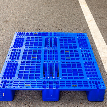 雙橋批發(fā)塑料托盤動載1.5噸川字托盤塑料托板叉車托板