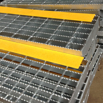 厂家生产热镀锌钢格栅板停车场排水沟盖板建筑平台楼梯踏步板