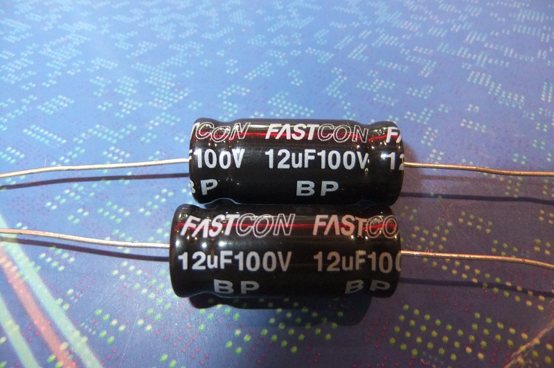 音频器电容器FASTCONBP12UF100V10x20