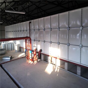 白银玻璃钢水箱水箱厂家-消防式玻璃钢水箱