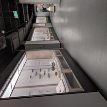 博物馆展柜低反玻璃柜、沿墙通柜制作、恒温恒湿储存柜