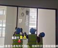 安徽阜阳亳州全钢防火玻璃隔断厂家工地现场施工录制