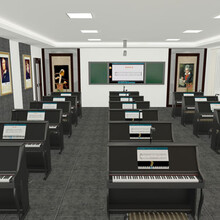 EduOffice智慧全息电钢琴互动教室