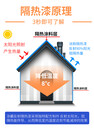 彩鋼瓦漆反射隔熱漆屋面廠房頂翻新金屬屋面反射隔熱防水涂料