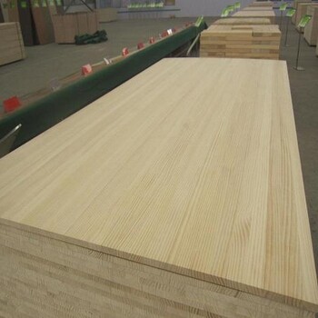 厂家松木指接板松木拼板松木家具板松木直拼板
