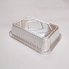 小號長方形淺邊鋁箔盒糕點美食容器燒烤調料盒烘焙模具