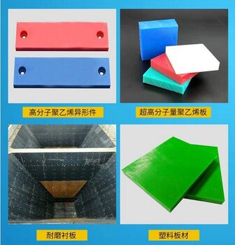 津鸿橡塑自产聚乙烯耐磨板白色聚乙烯耐磨板