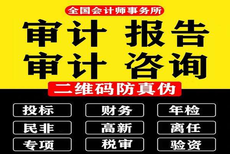 代办专项审计颂石会计师事务所年度财务审计多少钱图片0