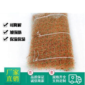 扬州生态植物防护毯麻椰植被毯抗拉