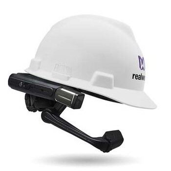 工业制造业AR远程协助方案智能眼镜RealWearHTM-1