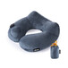 denor按壓自動充氣枕u型枕U形頸椎旅行枕便攜護頸午睡