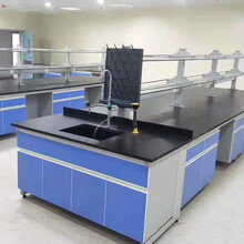 全钢木实验台实验室边台中央台试验台工作台操作台实验桌仪器台柜