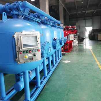 工業(yè)循環(huán)水過濾淺層砂過濾器流量500t/h碳鋼材質(zhì)
