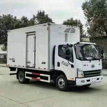 东风天锦6.8米冷藏车重汽4米2冷藏车