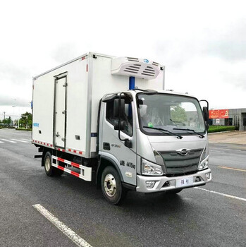 7米6冷藏車多少錢重汽4米2冷藏車