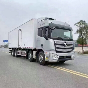 福田祥菱冷藏車多少錢一輛奧鈴4.2米廂式冷藏車