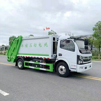 东风福瑞卡侧装压缩垃圾车5方垃圾车压缩车