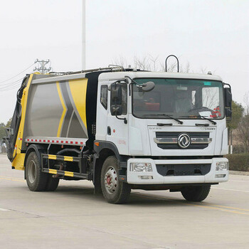 程力壓縮式垃圾車(chē)多少錢(qián)綠化垃圾壓縮垃圾車(chē)