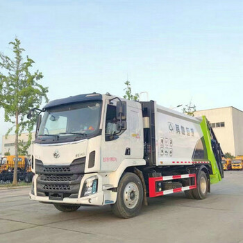 藍牌壓縮垃圾車報價國六8方后裝壓縮垃圾車