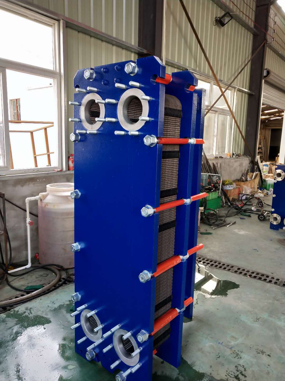 四川宜宾印染厂生产线配套艾尔杰ARJ系列可拆卸式板式换热器