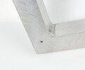 平鄉絲印網框硬度90A規格506鋁合金材質耐溶劑耐腐蝕