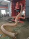 pu镀铜钢丝软管聚氨酯风管木工吸尘管透明伸缩风机管工业通风管