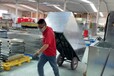 山东售货机钣金加工生产厂家车间内部日常拍摄