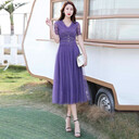 三宅一生夏裝褶皺連衣裙寬松大版型女裝品牌服裝尾貨