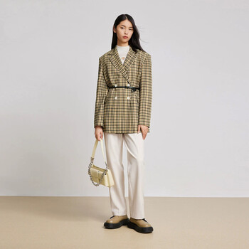 廣州原創(chuàng)設(shè)計師時裝子容女士羽絨服品牌女裝尾貨批發(fā)走份