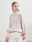 歌娜丝羊毛毛衣春季时尚洋气针织衫品牌折扣女装