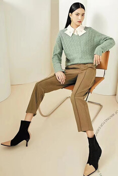 歐莎莉格冬裝品牌折扣女裝中淑氣質女裝庫存服裝供應