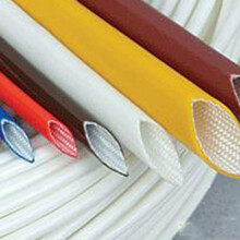 硅树脂玻璃纤维套管线束绝缘套管内纤外胶玻纤管