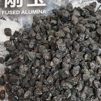 供应洛阳锐石棕刚玉段砂低铁低碳0-1MM耐火原料