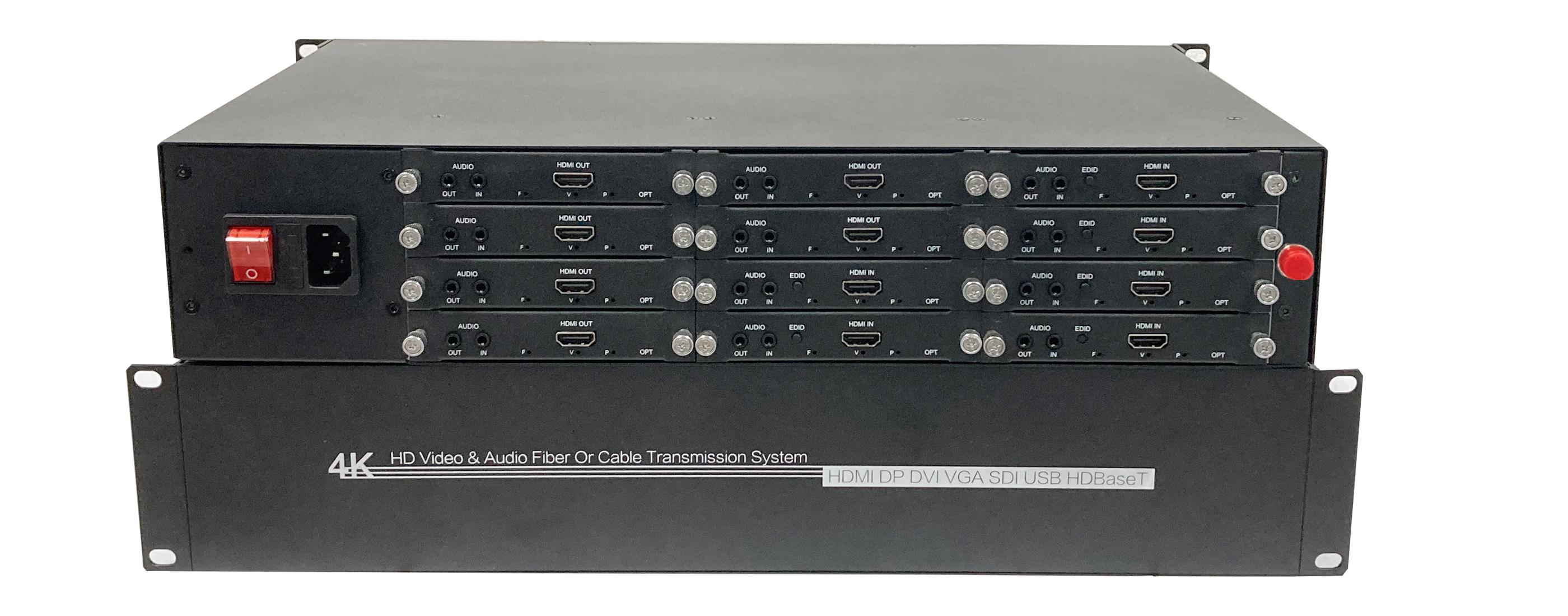 HDMI/DVI/VGA视频光端机高清视频系列USB光端机转光纤