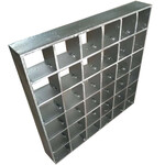 热镀锌铁格栅化工项目复合钢格板密封平台花纹钢盖板压焊钢格板