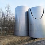 轉讓二手100立方不銹鋼儲罐直徑4.6米高度6.5米鹽城