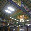 仙緣古建寺廟大雄寶殿仿古彩繪貼真金吊頂裝修設(shè)計(jì)